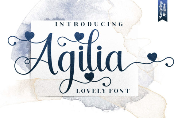 Agilia: The Delicate Handwritten Font for Modern Designs