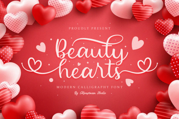 Beauty Hearts: A Handwritten Font with Genuine Charm