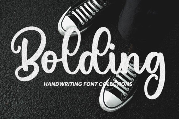 Bolding: A Sweet Handwritten Font for Joyful Projects