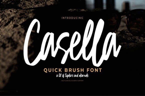 Cassella: The Handwritten Font That Brings Romance to Every Design