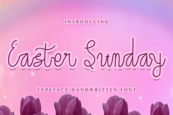 Discover the Modern Handwritten Charm of Easter Sunday