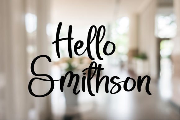 Hello Smithson: A Sweet and Friendly Handwritten Font