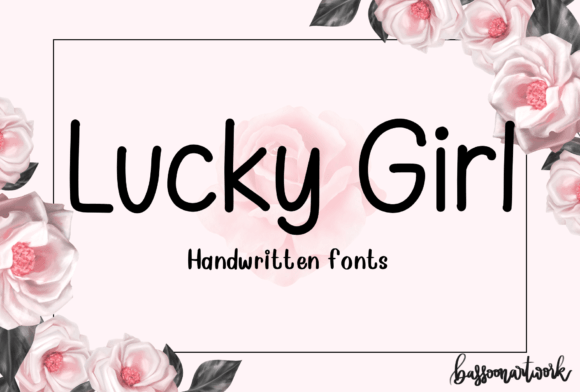 Lucky Girl: A Handwritten Font for Playful, Personal Designs