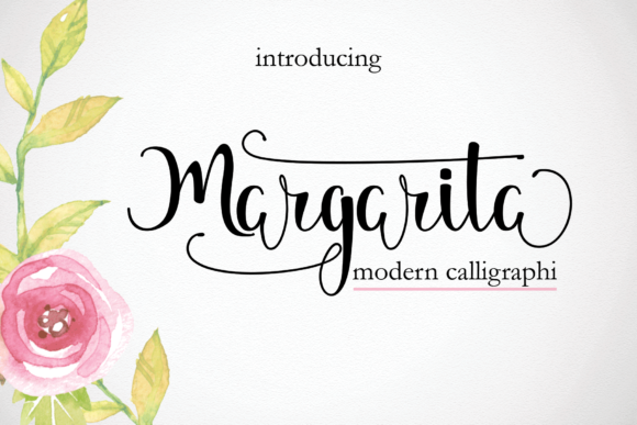 Margarita Font: Elegance for Invitations & Social Media