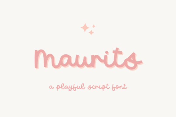 Maurits: A Handwritten Font That Feels Like a Conversation