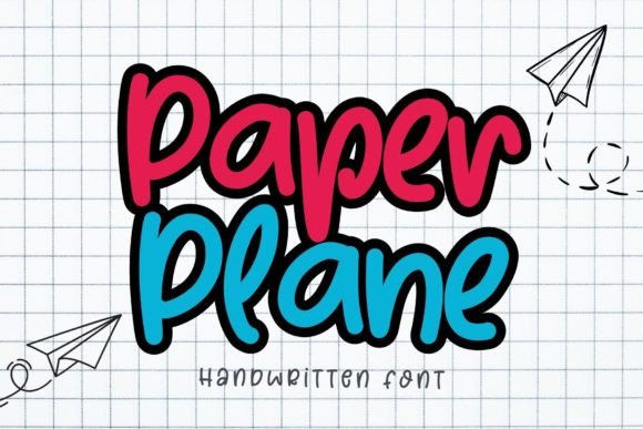 Paper Plane: Your Go-To Font for Authentic, Handwritten Charm