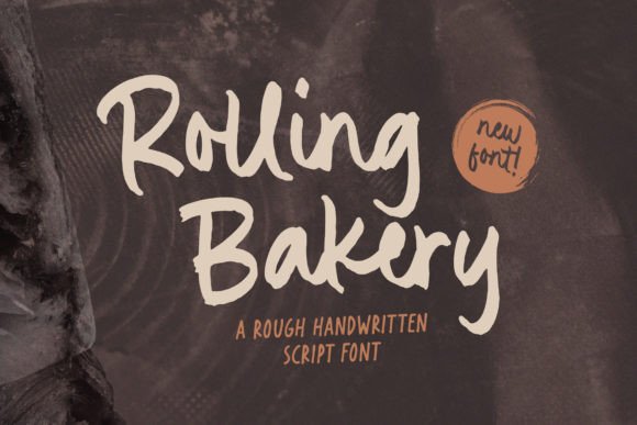 Rolling Bakery: The Handwritten Font for Authentic Branding
