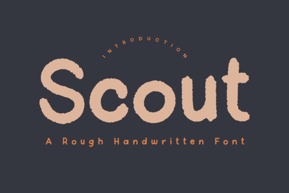 Scout: A Handwritten Font with Retro Modern Soul