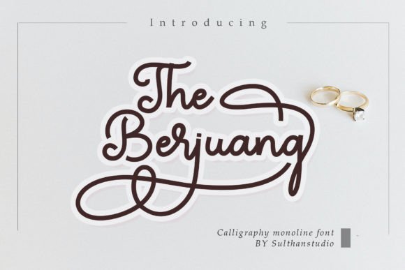 The Timeless Artistry of the Berjuang Handwritten Font