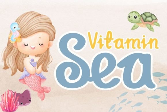 Vitamin Sea: The Font That Captures Coastal Calm